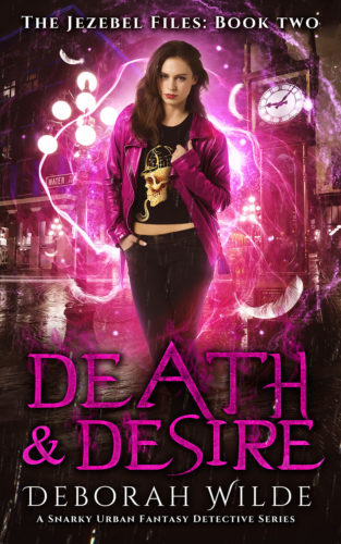 The Jezebel Files: Death & Desire Book Cover by Deborah Wilde